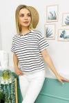 145362 Cizgili Tshirt